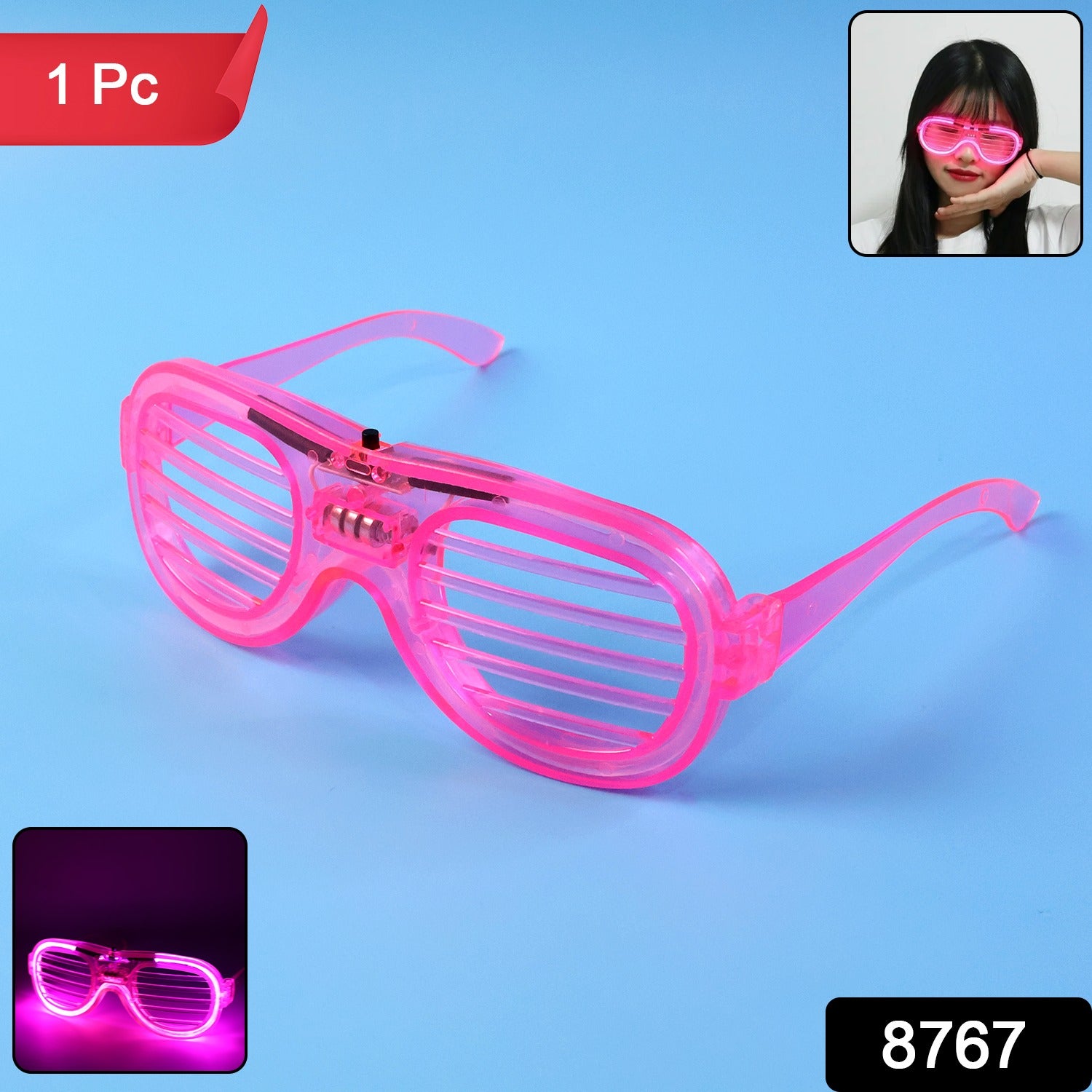 LED Light-Up Party Glasses – Bright & Comfortable Accessory