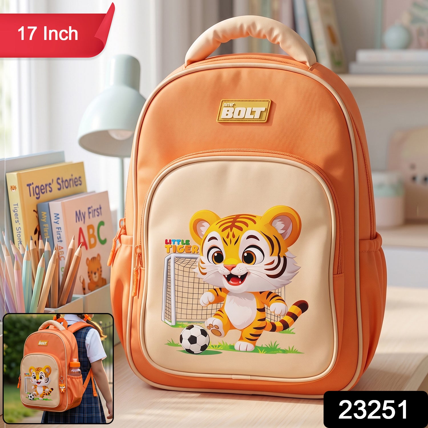 Cute Cartoon School Backpack – Lightweight & Spacious for Kids