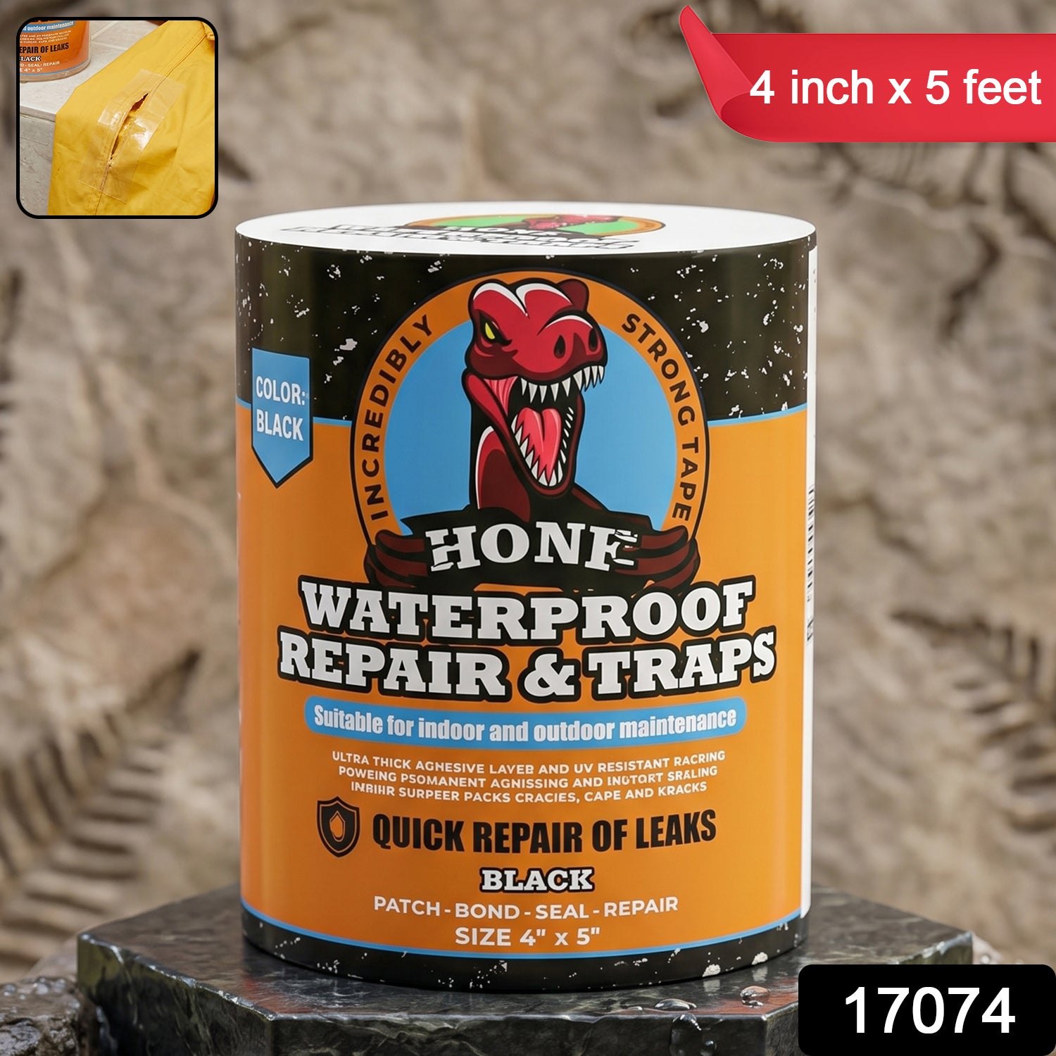 Waterproof Repair Tape – Strong, Flexible, and UV Resistant