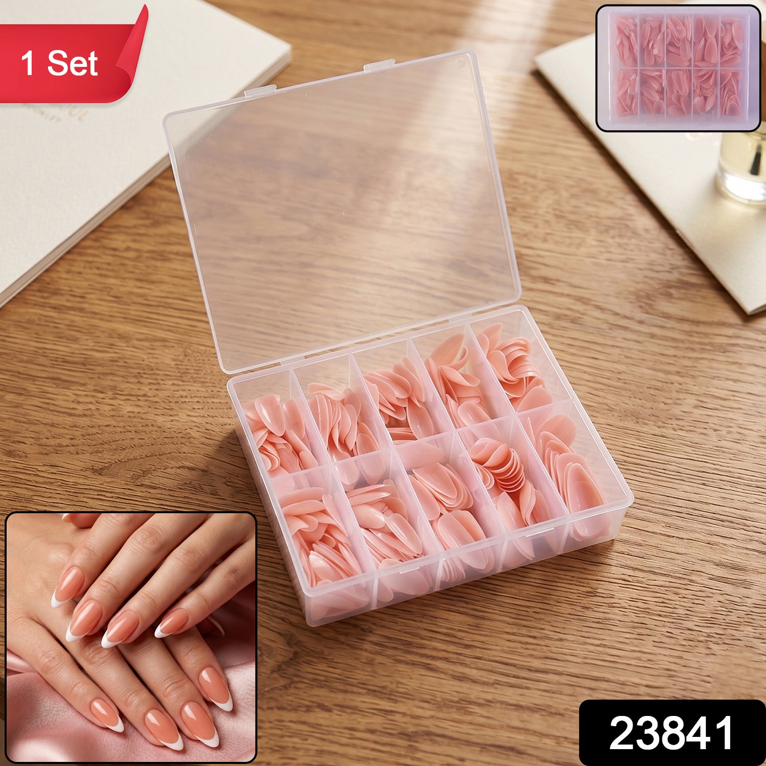 Artificial Nail Tips Set – Perfect for Salon-Style Manicure at Home