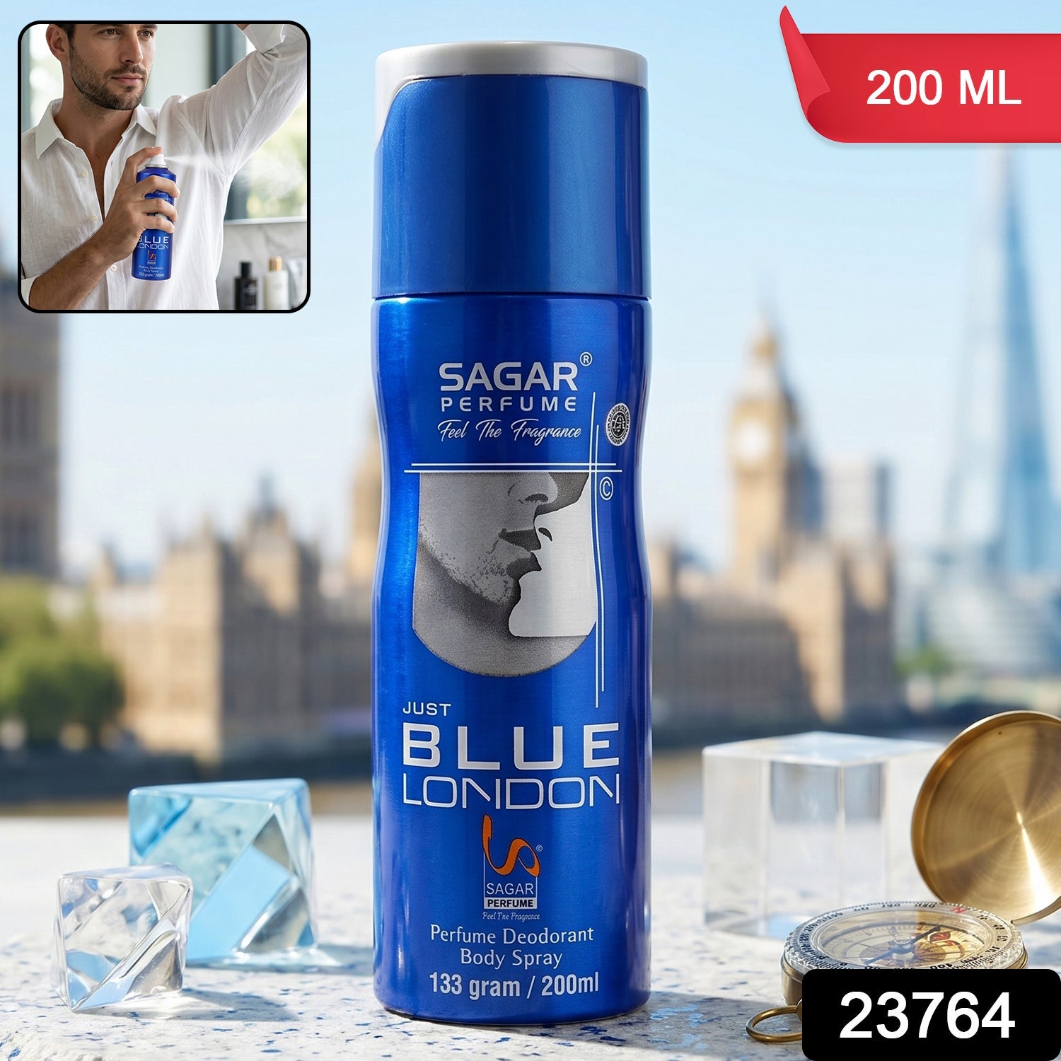 Men's Long Lasting Perfume Body Spray – Daily Freshness and Confidence