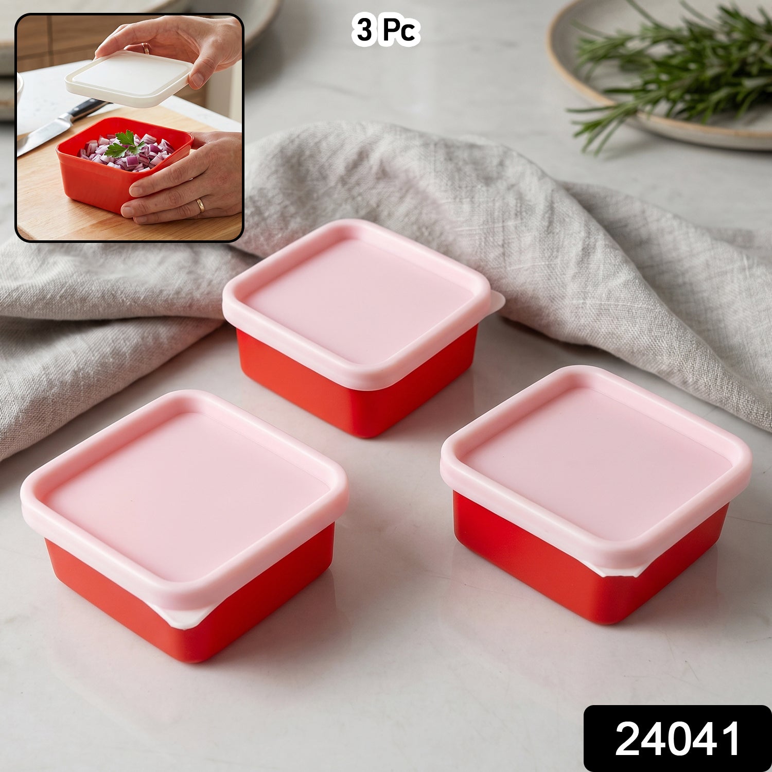 Mini Plastic Food Storage Container – Compact & Multipurpose Kitchen Organizer