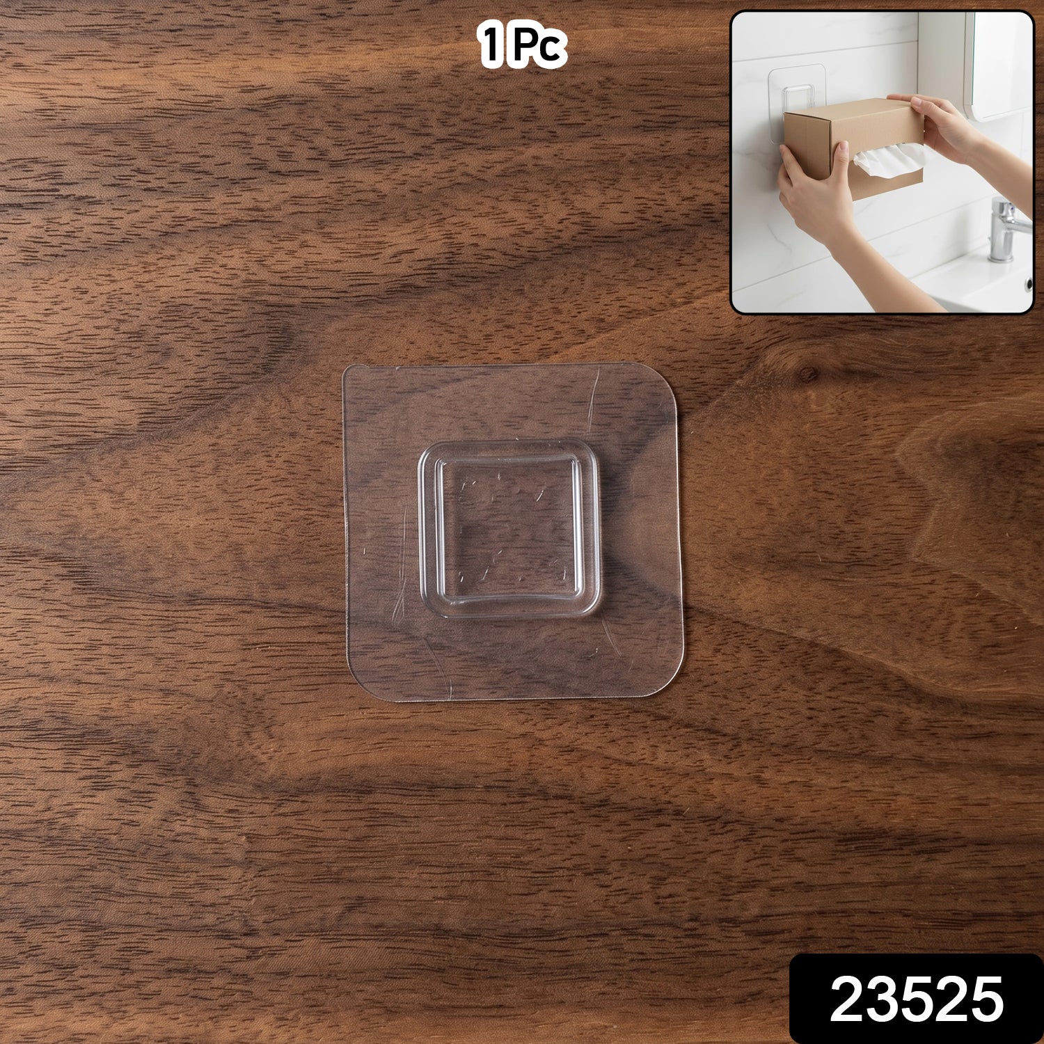 Self-Adhesive Wall Hook No Drill Mount for Home & Office