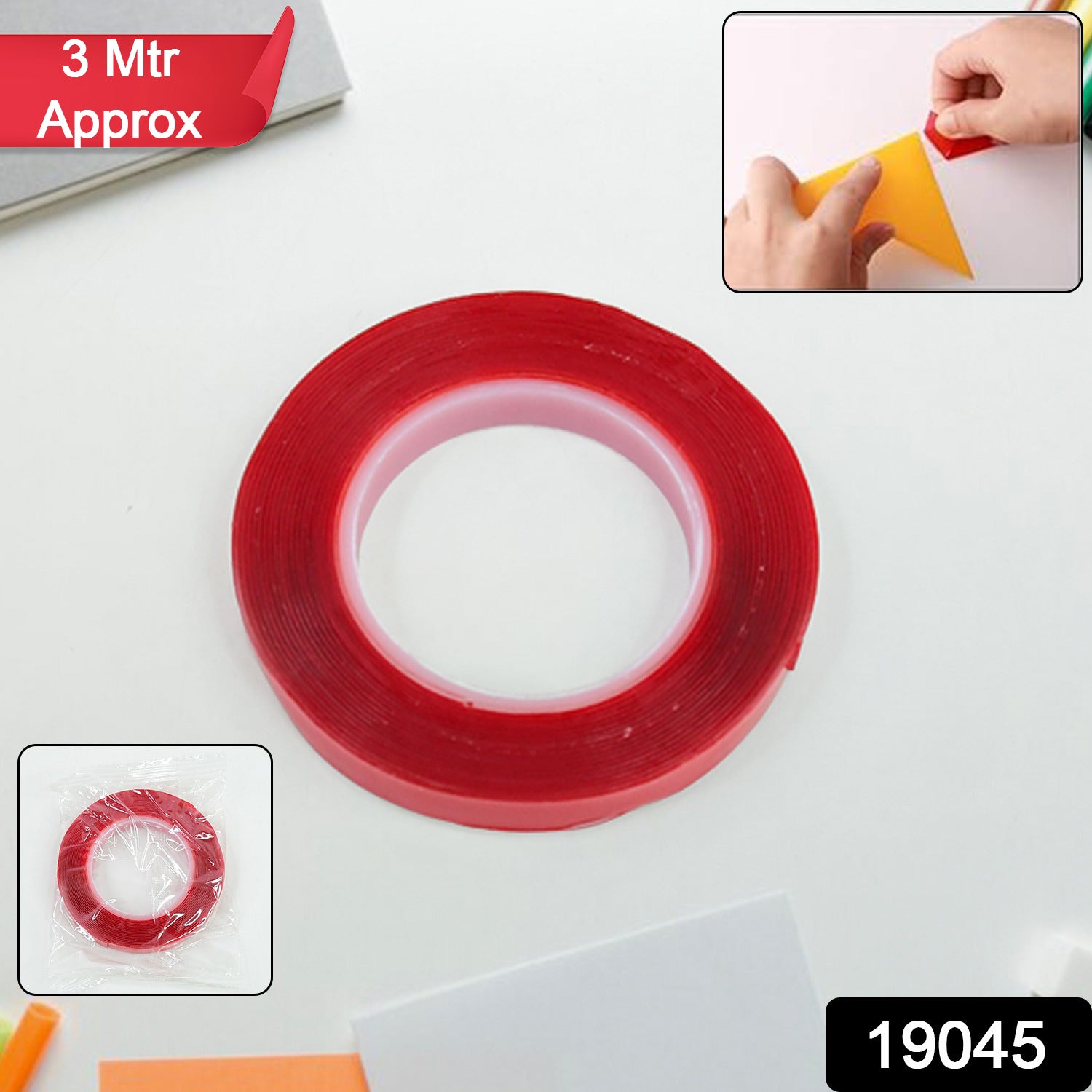 Acrylic Foam Mounting Tape – Heavy Duty Transparent 3 Meters