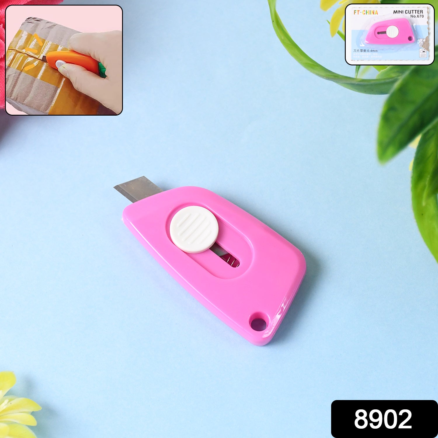 Mini Cloud Cutter Retractable Utility Knife – Compact & Safe Use