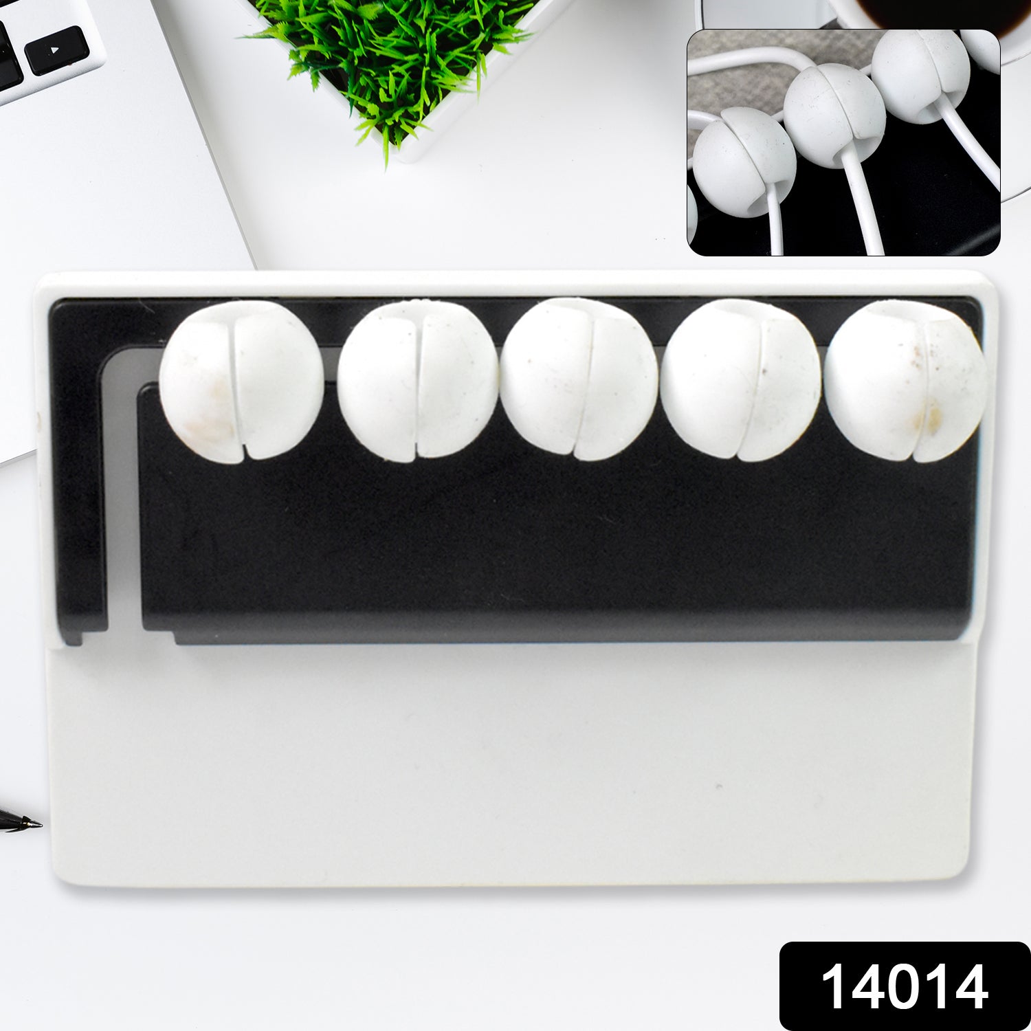 Cable Management Clip – Keep Wires Neat & Clutter-Free