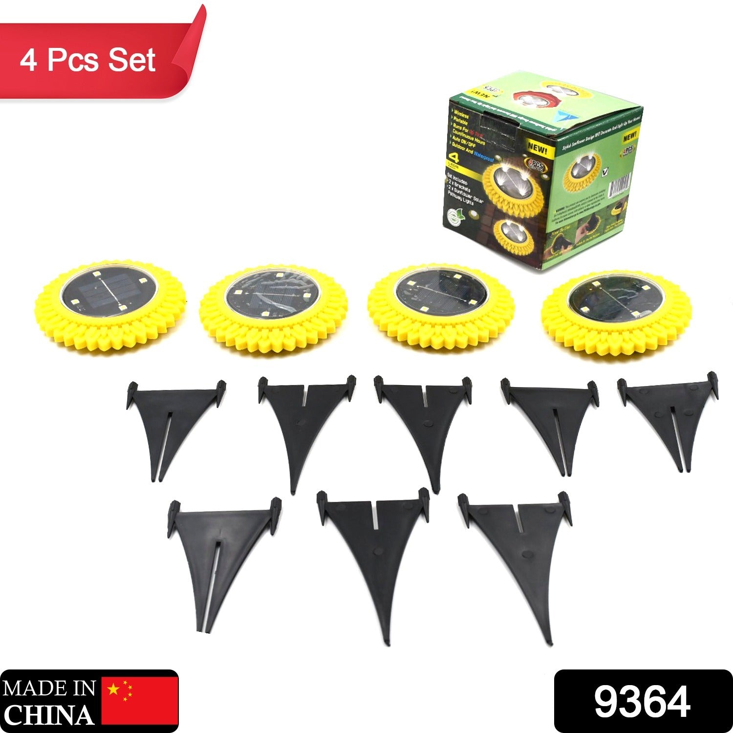 Solar Ground Lights – Waterproof LED Pathway Illumination