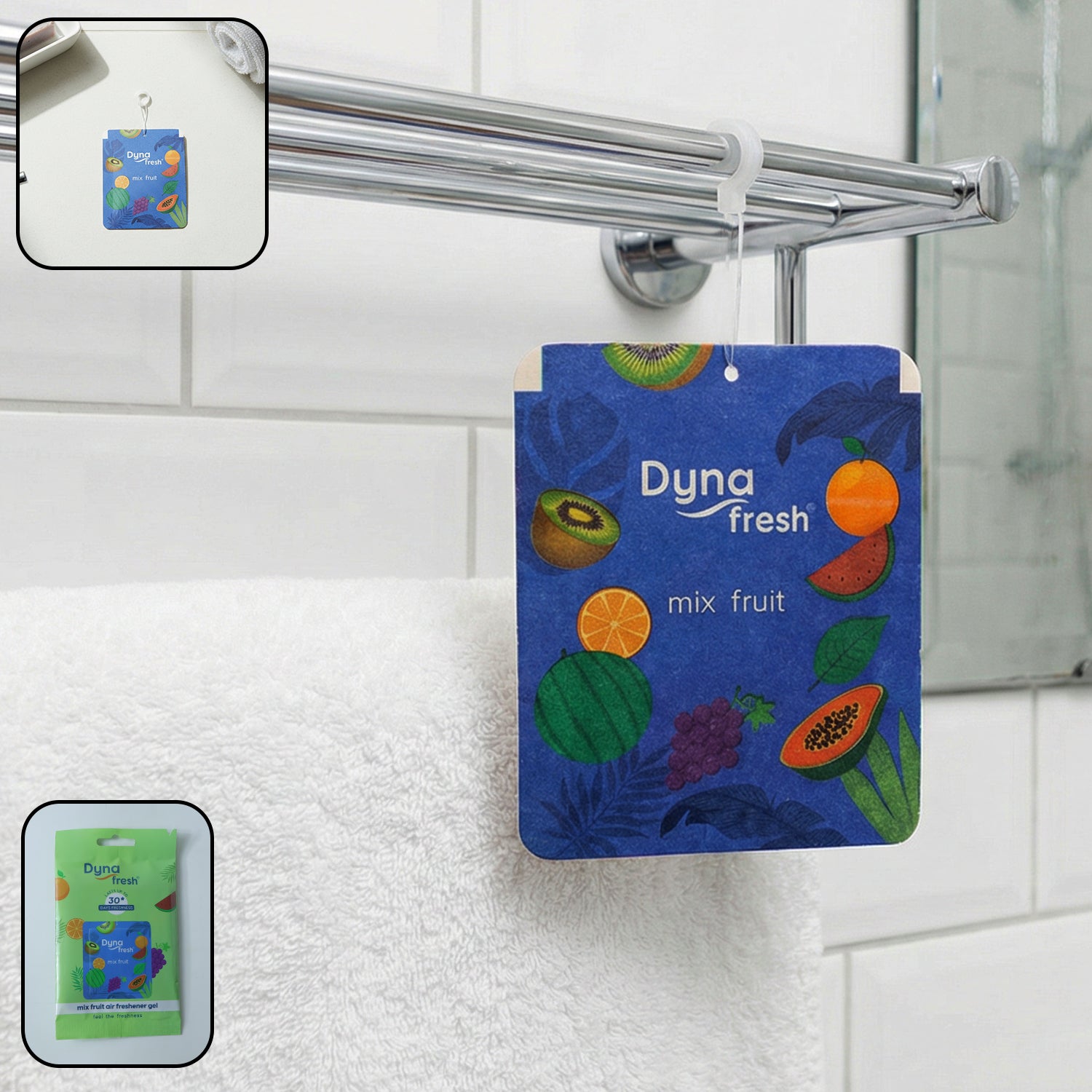 Mix Fruit Hanging Air Freshener Gel – Long-Lasting Fresh Fragrance