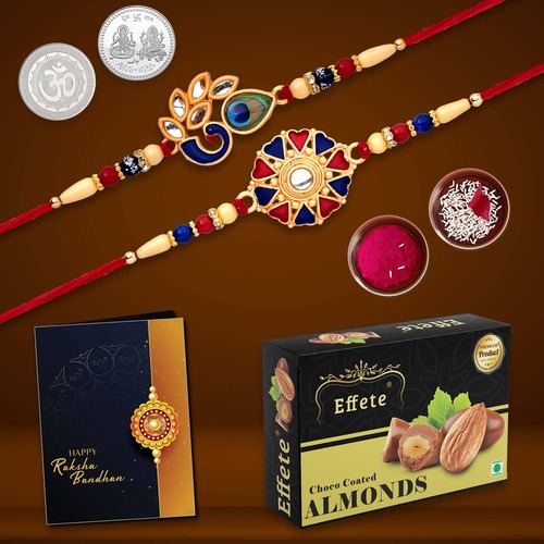 Rakhi Gift Pack With Sweet Surprise