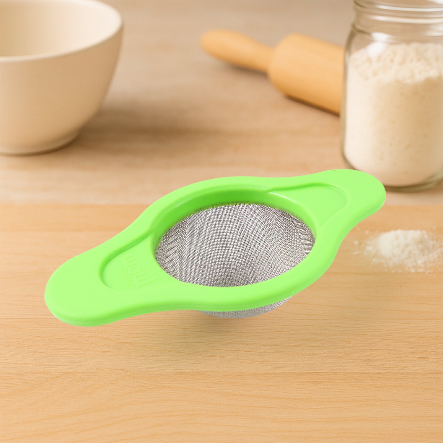 Stainless Steel Mesh Strainer – Durable Dual Handle Design