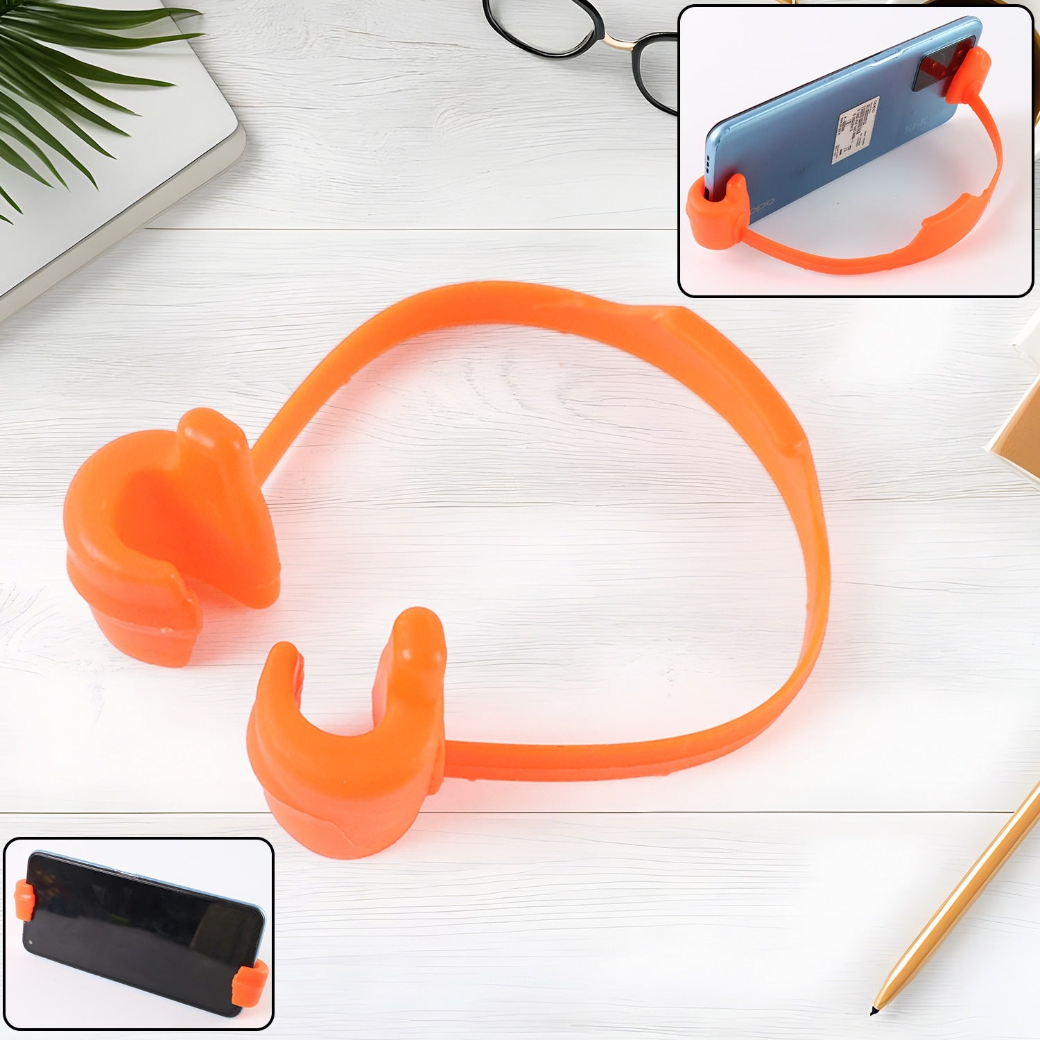 Hand Shape Mobile Stand – Adjustable & Hands-Free Phone Holder