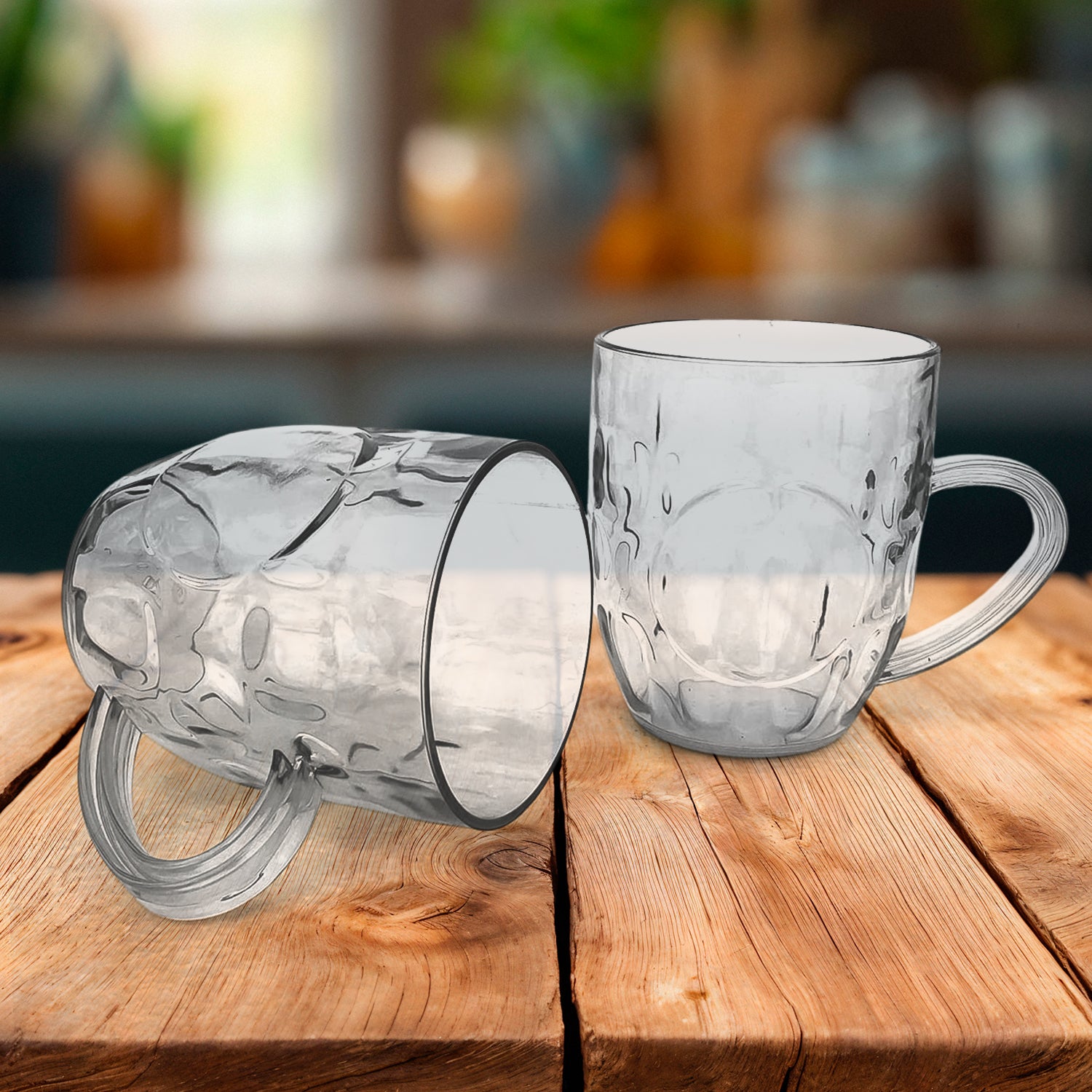 Shake Mug Set – Durable 350ml Plastic Mugs with Easy Grip