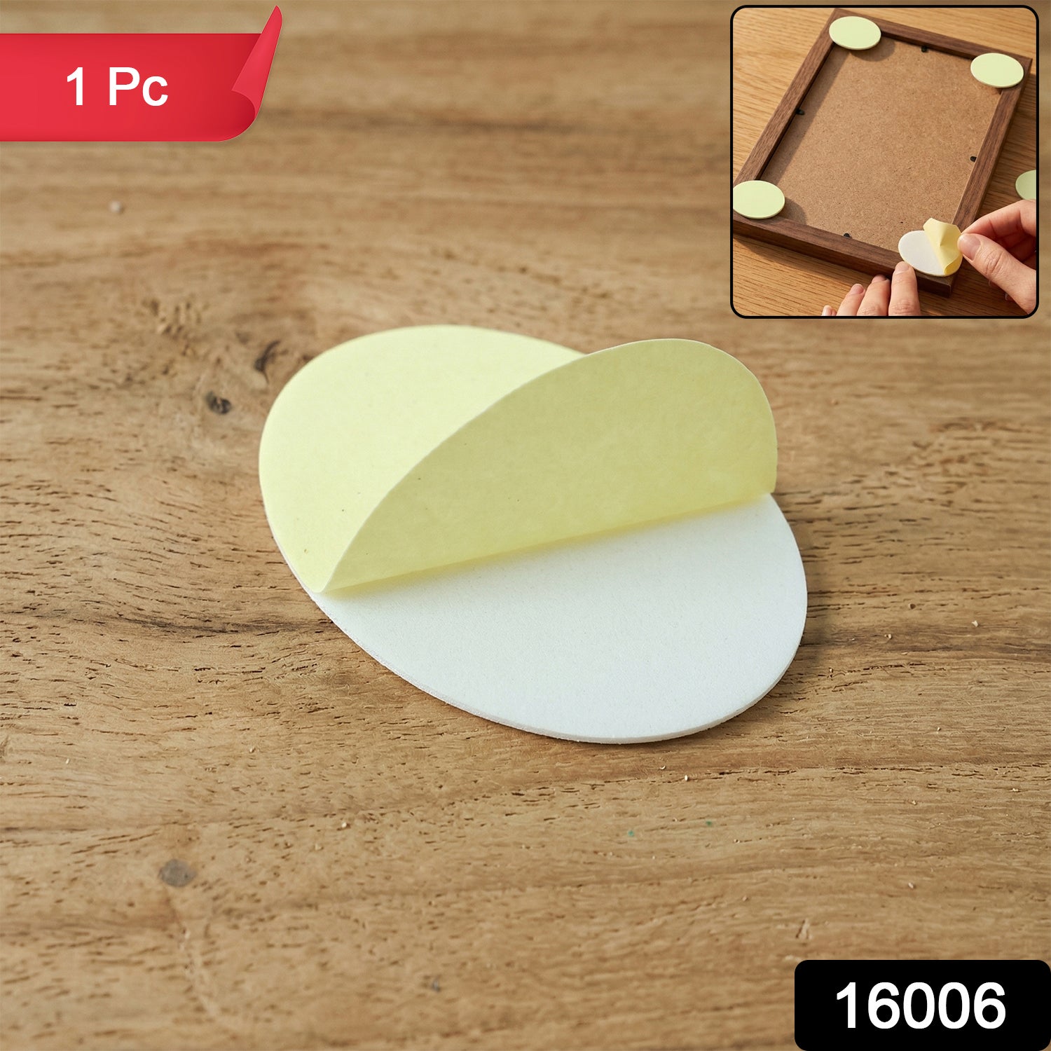 Round Self Adhesive Anti Slip Furniture Pads (1 Pc)